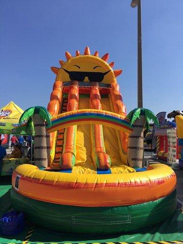 Paradise Sunshine Water Slide - 22ft - 2 Lane