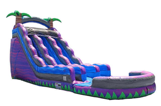 Purple Crush Water Slide 18ft Dual Lane