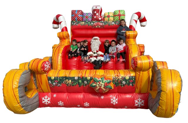 Santa's Sleigh Inflatable