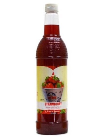 Strawberry Sno Cone Syrup - 25oz