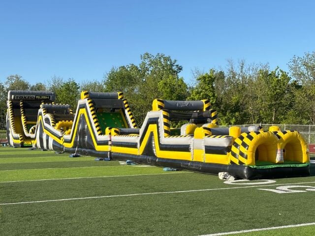 Toxic Rush 165ft Obstacle Course