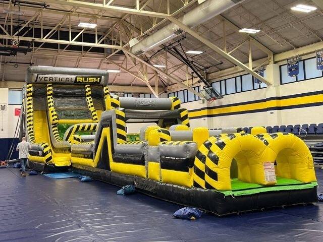Toxic Rush 85ft Obstacle Course