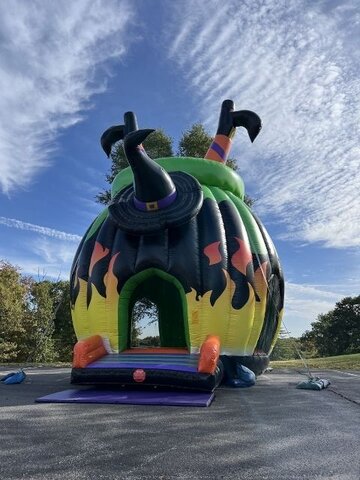 Witches Cauldron Bounce House