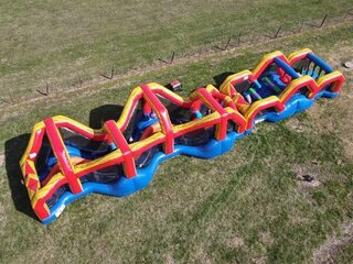 Ninja Zig Zag Hill Obstacle Course