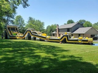 Toxic Rush 135ft Obstacle Course