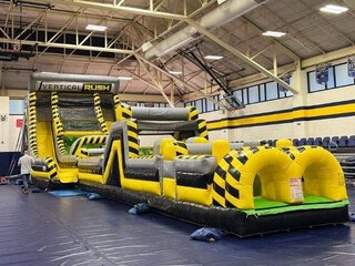 Toxic Rush 85ft Obstacle Course