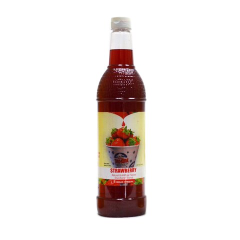 Strawberry Sno Cone Syrup - 25oz