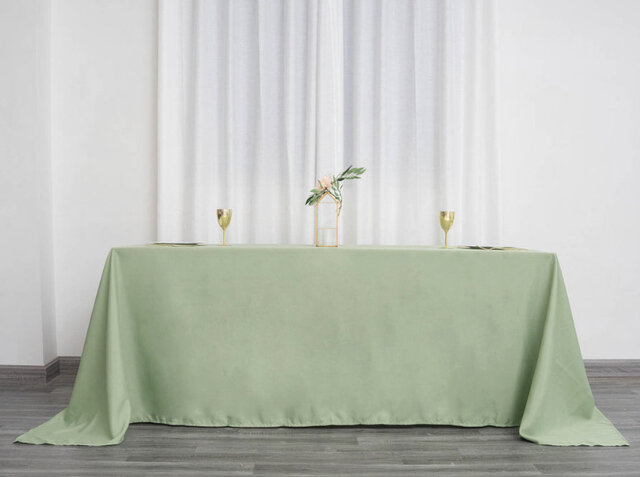 Sage Green tablecloths 90x132