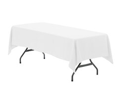 White tablecloth 60x102