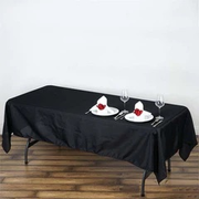 Black tablecloth 60x102