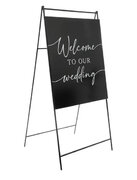 Black/White welcome sign 