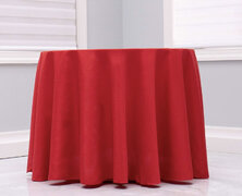 red tablecloth 120