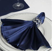 Navy Blue SatinNapkin