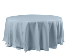 Dusty Blue Tablecloth 120” Round