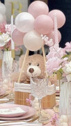 Bear basket balloon centerpiece 