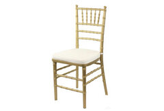 Gold chavari chair