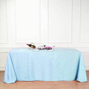 light Blue tablecloth 90X132