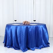 ROYAL BLUE TABLECLOTH 120