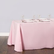 Pastel Pink Tablecloth 90X132