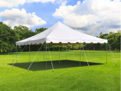20' x 20' Canopy Tent w/Tables & Chairs