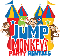 Jump Monkey's Party Rentals Logo