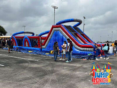 inflatable obstacle course rentals cypress texas