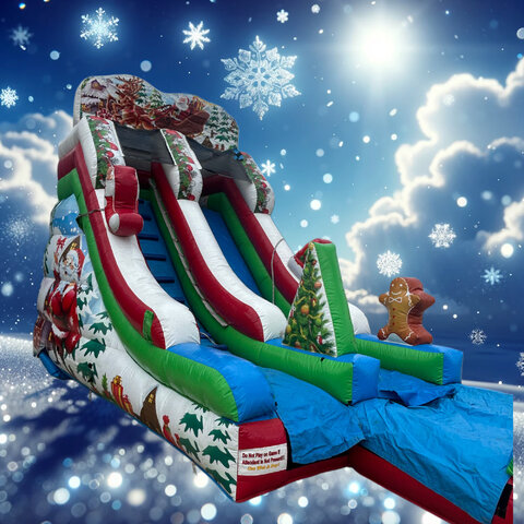 Christmas Dry Slide