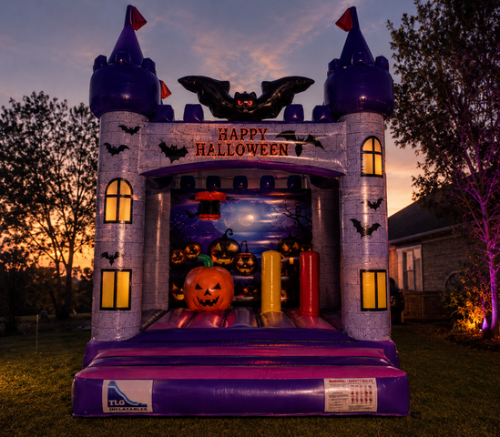 Halloween Bats Pumpkin Bouncy