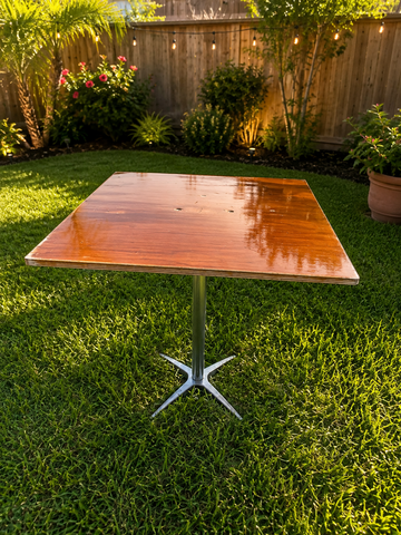 Cocktail Table Square 42” or 30” Height