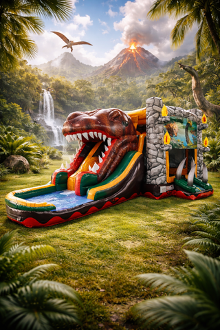 Dinosaur Double Lane Wet/Dry Combo