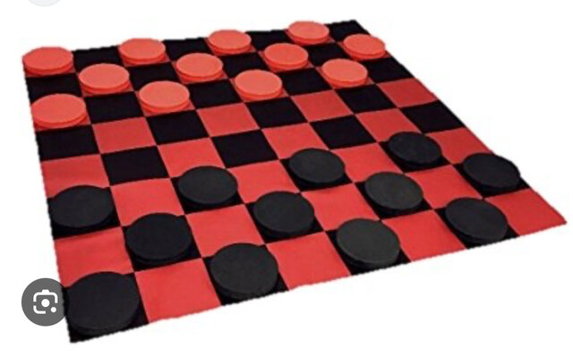 Giant Checkers 4FT x 4FT