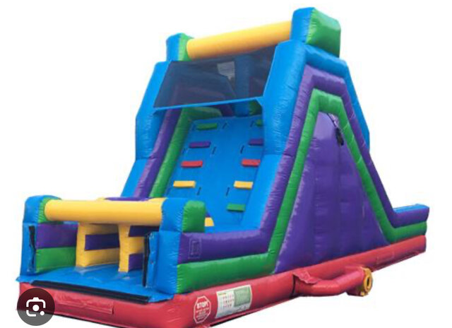 16ft Colorful Wet/Dry Slide