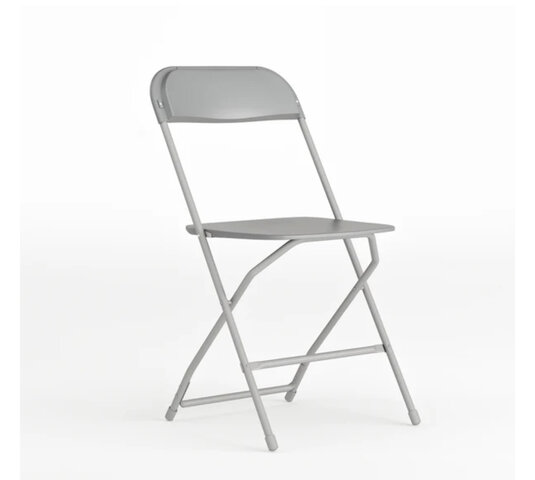 Folding Chair Grey 