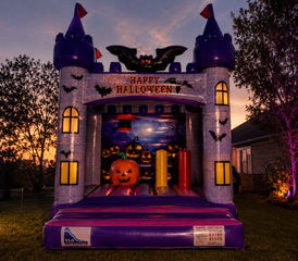 Halloween Bats Pumpkin Bouncy