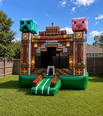 Pixelated Bouncy House