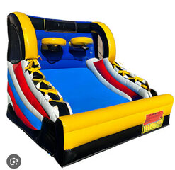 Double Hoops Basketball Game