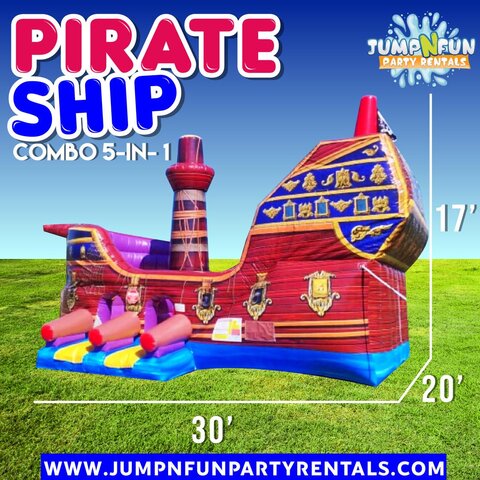 GIANT PIRATE SHIP COMBO ( XL Size)