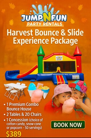 🎉 2️⃣ Standard – Harvest Bounce Experience
