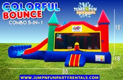 Colorful Bounce & Double Slide Combo