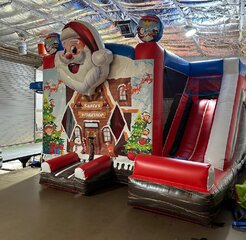 Santa Bounce House  and  Fun Slide !