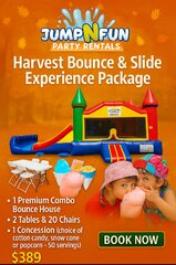 🎉 2️⃣ Standard – Harvest Bounce Experience