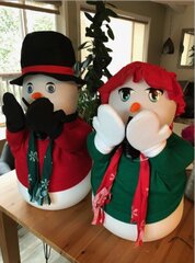 Snowman and Snow Woman Machines