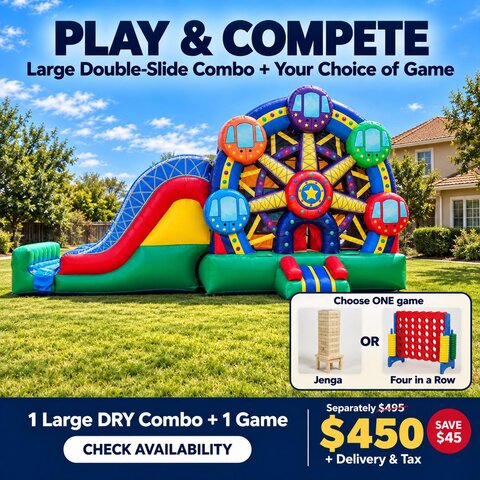 Play and Compete – Double-Slide Combo Plus Game