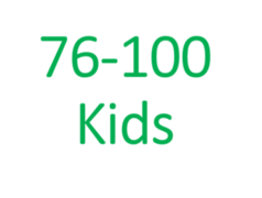 Private Group of 76-100 Kids Private Group of 76-100 Kids