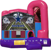 Dallas Cowboys 3-in-1 Combo w/slide Pink & Purple 