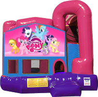 My Little Pony 3-in-1 Combo w/slide Pink & Purple 