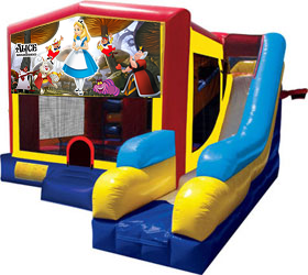 Alice in Wonderland 7-in-1 Combo w/slide 