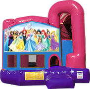Disney Princess 3-in-1 Combo w/slide Pink & Purple 