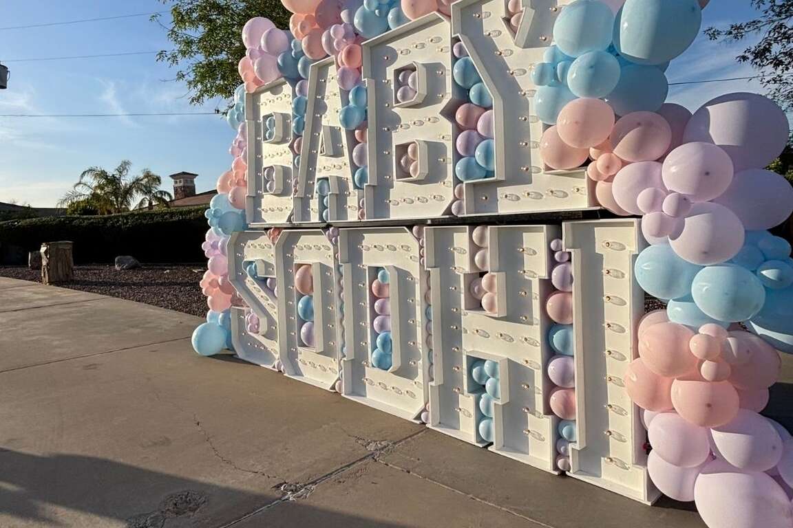 BABY SODHI Marquee Letters