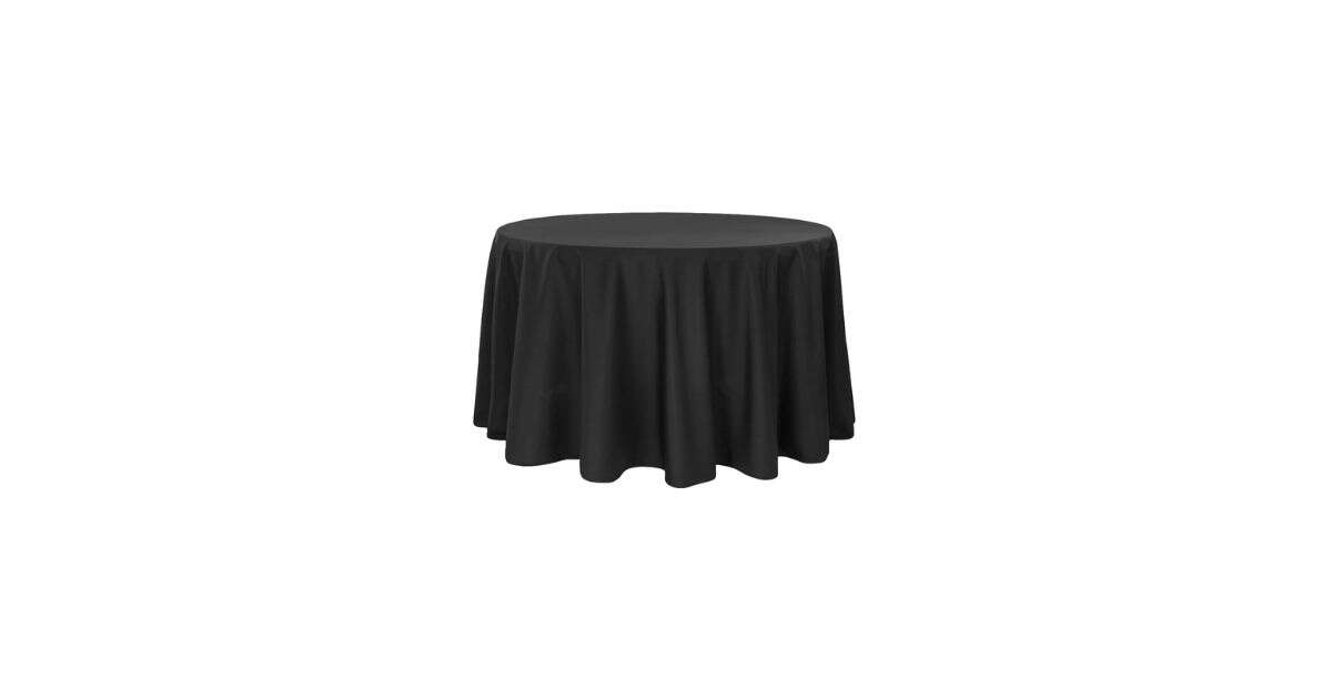 Round table linen tablecloth